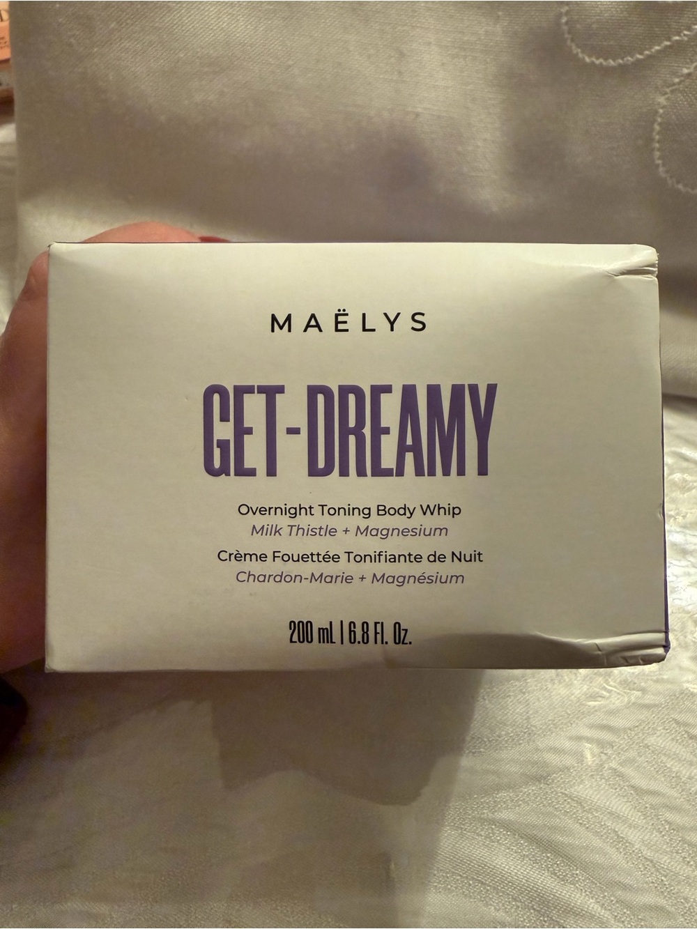 MAËLYS GET-DREAMY Overnight Toning Body Whip 6.8 oz NEW